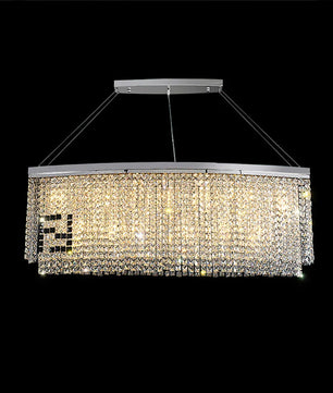 Liliana Rectangle Crystal Chandelier