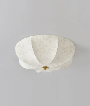 Orchid Fabric Ceiling Lamp