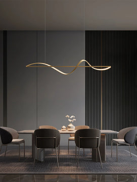 Whisper Linear Island Chandelier