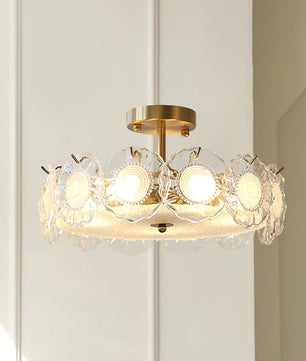 Pobllem Glass Ceiling Lamp
