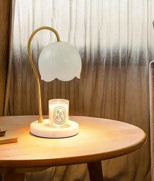 Flower Candle Warmer Lamp