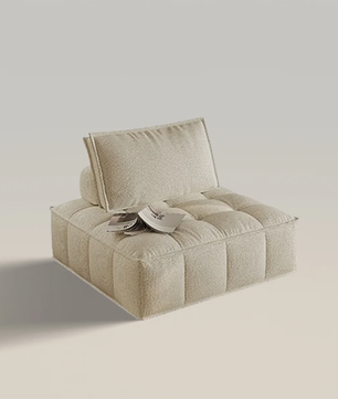 Cotton And Linen Fabric Sofa