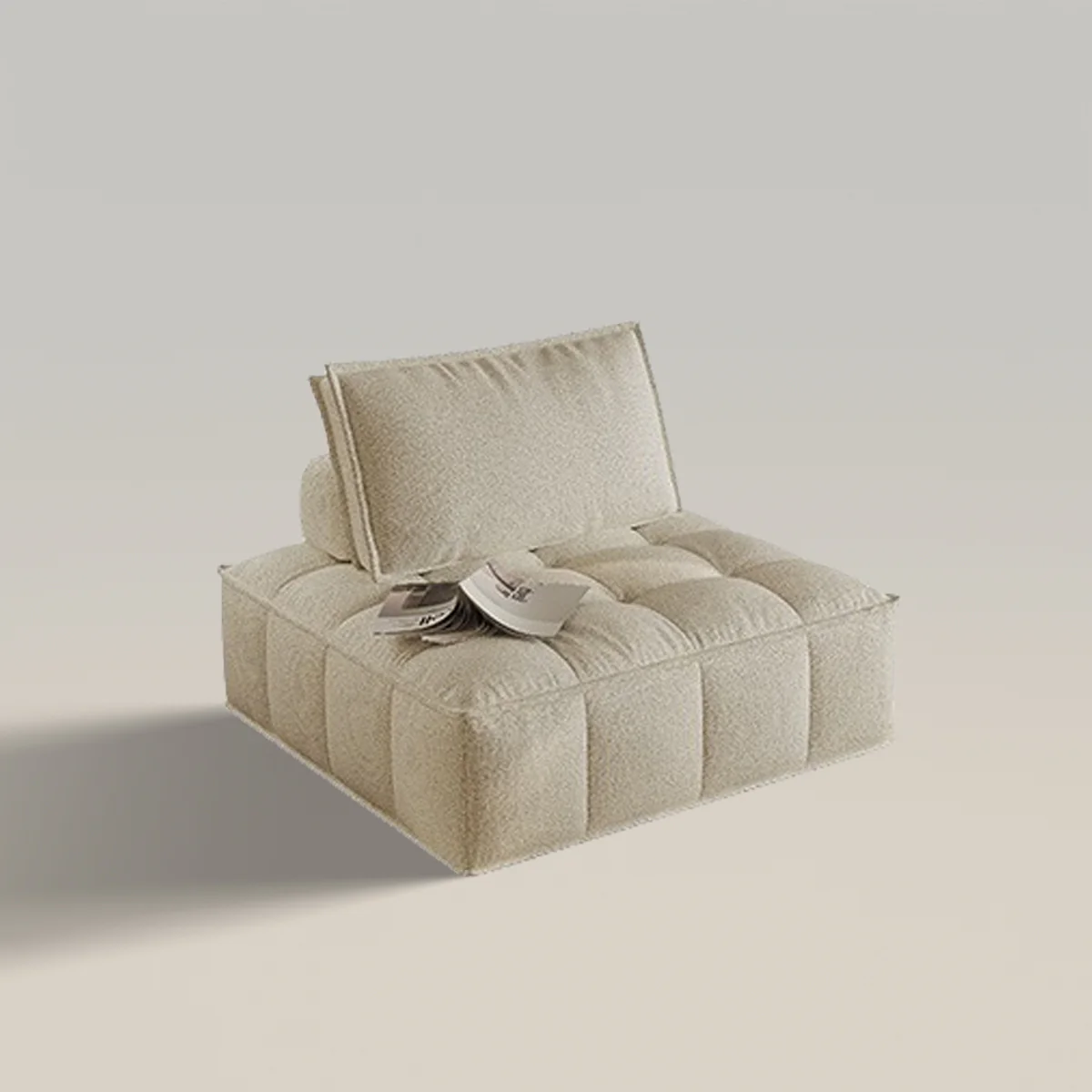 Cotton And Linen Fabric Sofa