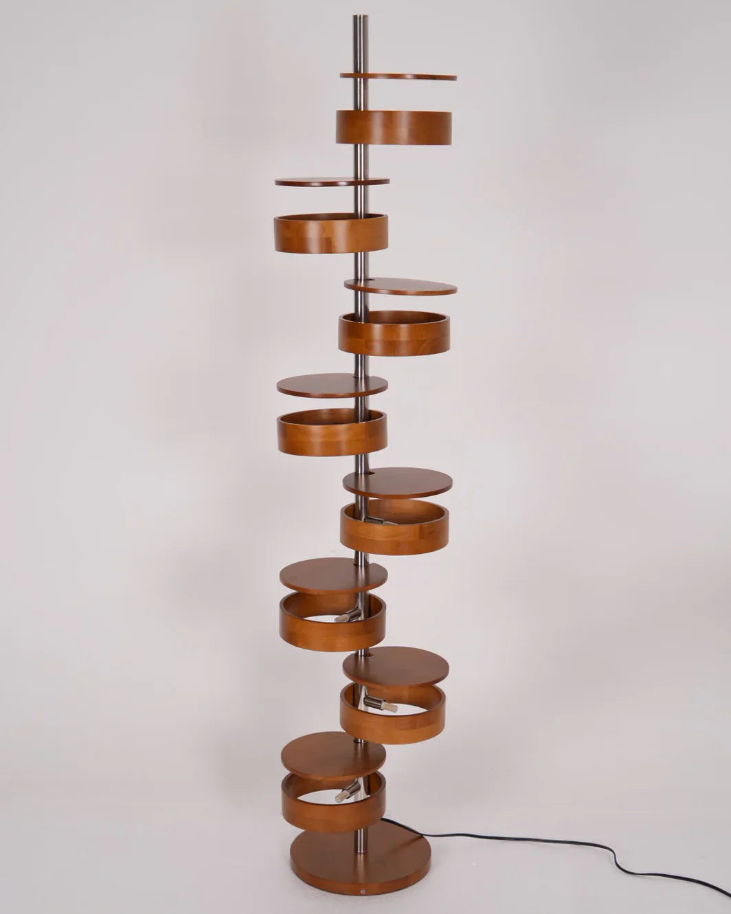 Cylindrical Flow Floor Lamp