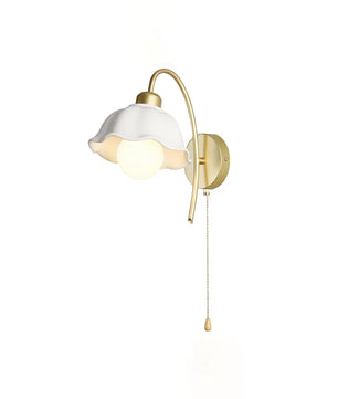 Flower Ceramic Wall Lamp
