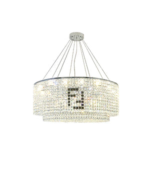 Liliana Round Crystal Chandelier