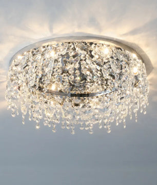 Raindrop Crystal Ceiling Light