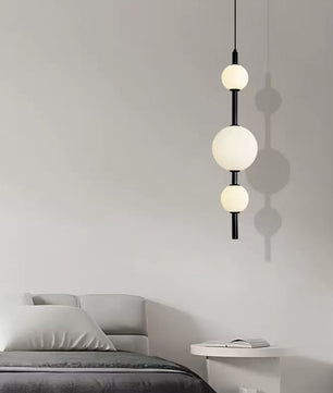 Vertical Glass Pendant Light