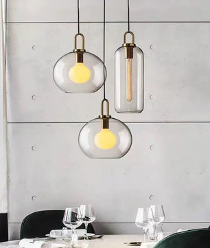 Glass Pendant Light