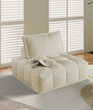 Cotton And Linen Fabric Sofa