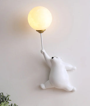 Bear Balloon Wall Lamp