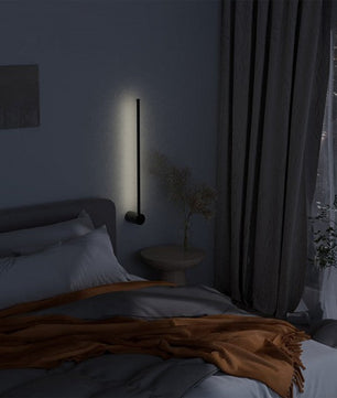 Industrial Black Linear LED Dimmable Wall Light S76