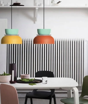 MACRI Color Block Nordic Pendant Light for Living Room