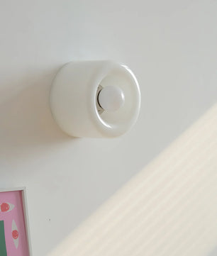 Round Glass Wall Lamp