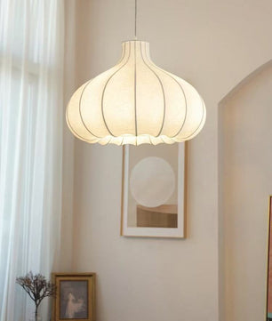 Onion Bubble Silk Pendant Lamp M434
