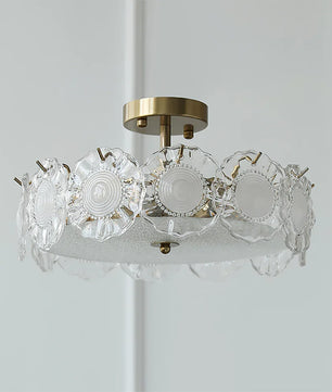Pobllem Glass Ceiling Lamp