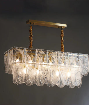 Nason Brass Chandelier