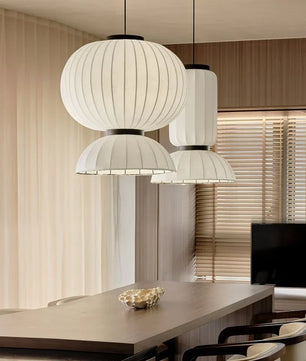 Mulberry Silk Lantern Pendant Light M433