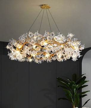 Hibiscus Flower Chandelier