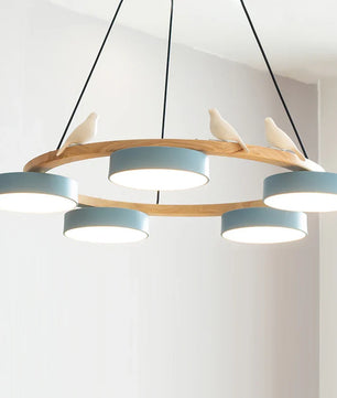 Sienna Bird Round Chandelier