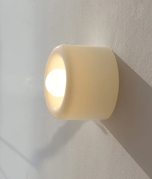 Round Glass Wall Lamp