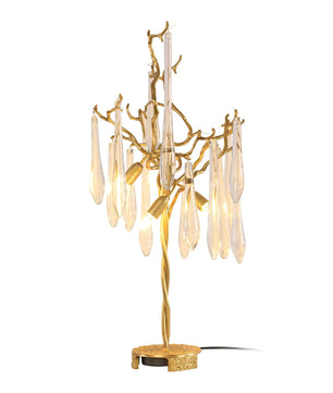 Aqua Willow Table Lamp