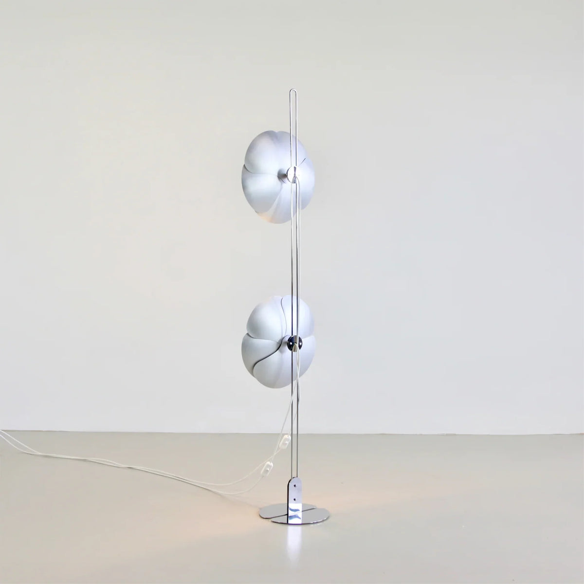 Flower Silver Floor Lamp