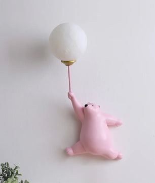Bear Balloon Wall Lamp
