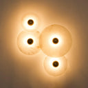 Round Alabaster Wall Lamp