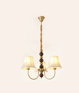 Orchid Fabric Chandelier