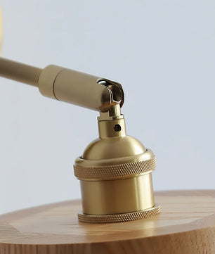 Rotatable Wooden Wall Lamp
