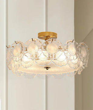 Pobllem Glass Ceiling Lamp