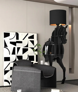 Tete Horse Floor Lamp