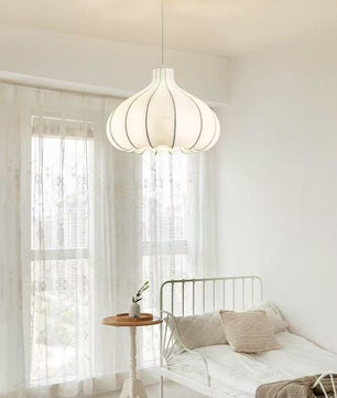 Onion Bubble Silk Pendant Lamp M434