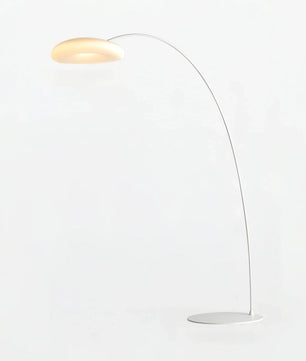 Mr Magoo Floor Lamp – Modern Minimalist Tall Standing Lamp for Living Room, Black & White
