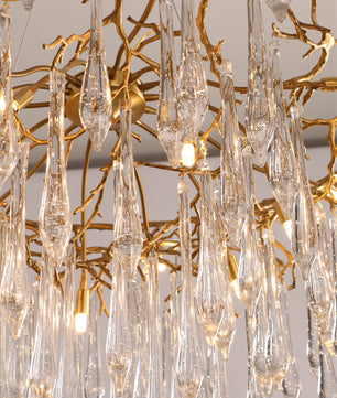 Branchs Brass Chandelier
