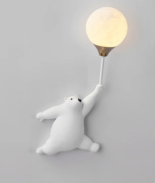 Bear Balloon Wall Lamp