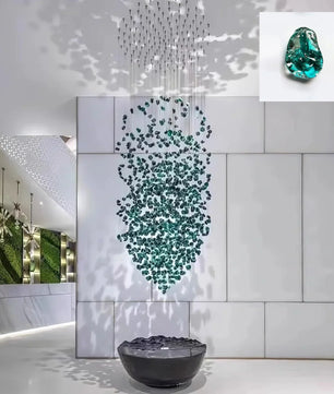Crystal Stone Chandelier