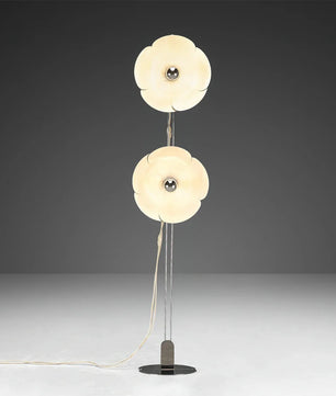 Flower Silver Floor Lamp