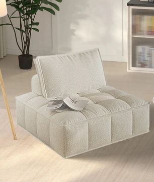 Cotton And Linen Fabric Sofa