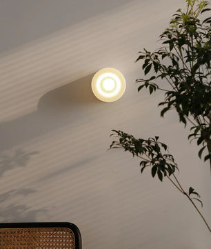Round Glass Wall Lamp