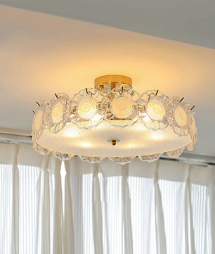 Pobllem Glass Ceiling Lamp
