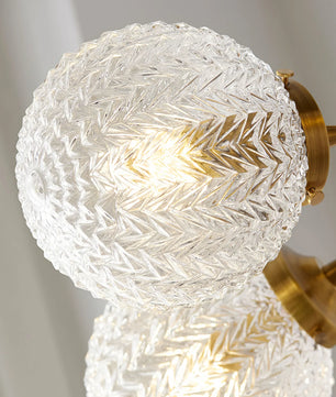 Retro Glass Ceiling Lamp