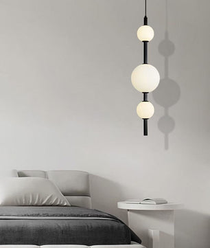 Vertical Glass Pendant Light
