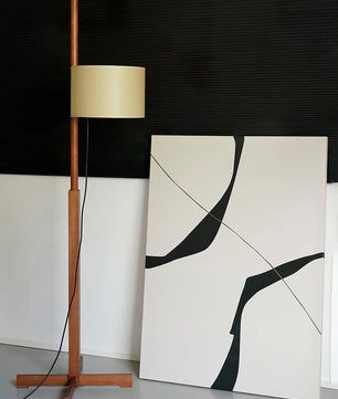 Wood Tmm Floor Lamp