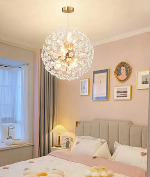 Crystal Dandelion Chandelier