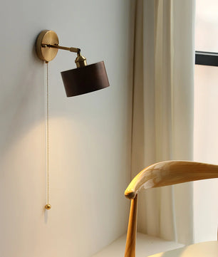 Rotatable Wooden Wall Lamp