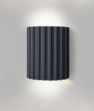 Fluted Resin Wall Lamp