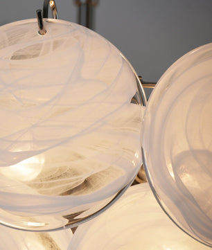 Murano Disc Chandelier