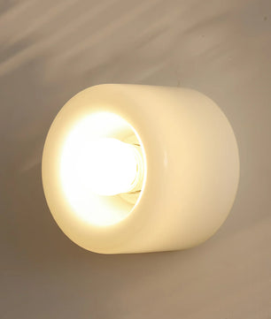 Round Glass Wall Lamp